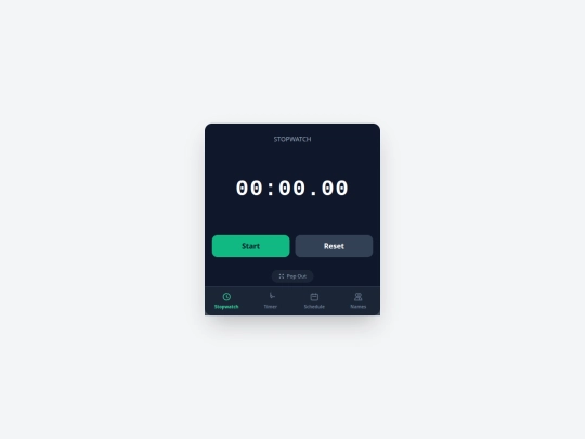 apps/timer screenshot