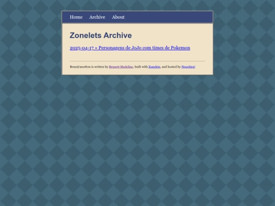 archive screenshot