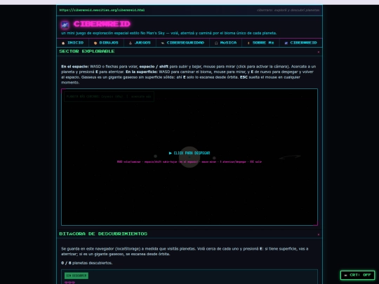 site 2/ciberwreid screenshot