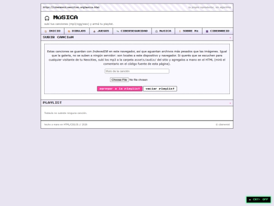 site 3/musica screenshot