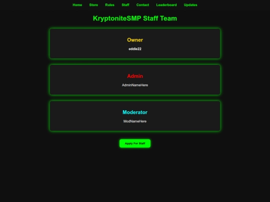 dev screenshot