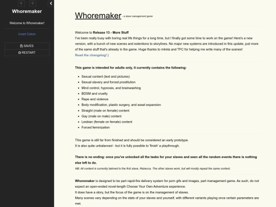 Whoremaker screenshot