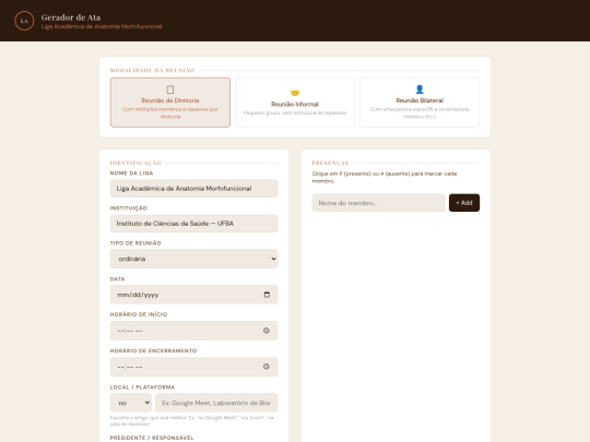 Lanato/geradordeata screenshot