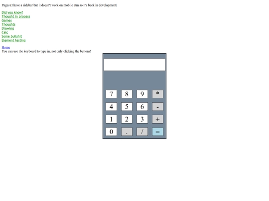 pages/calculator screenshot
