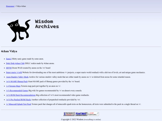 vidya4chan screenshot