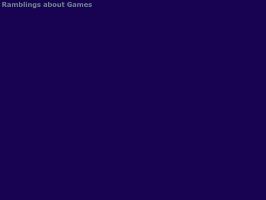 Games screenshot