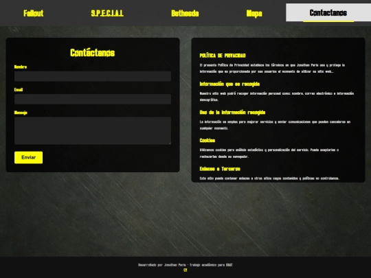 html/formulario screenshot