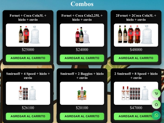 pages/combos screenshot
