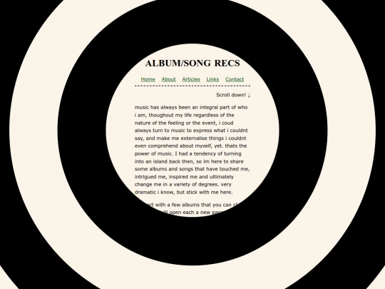 albumsongrecs screenshot