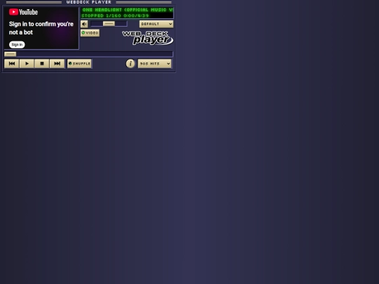 webdeck-player screenshot