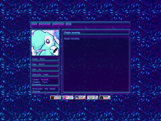blog screenshot