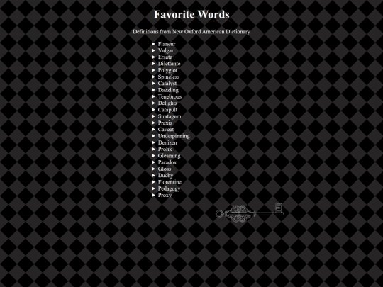 favoritewords screenshot