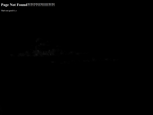 not_found screenshot