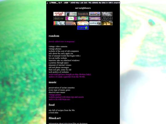 favesites screenshot