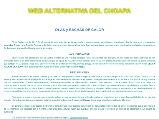 olas-calor screenshot