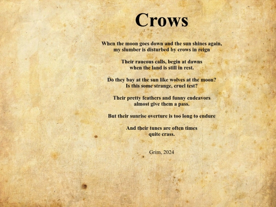 Crows screenshot