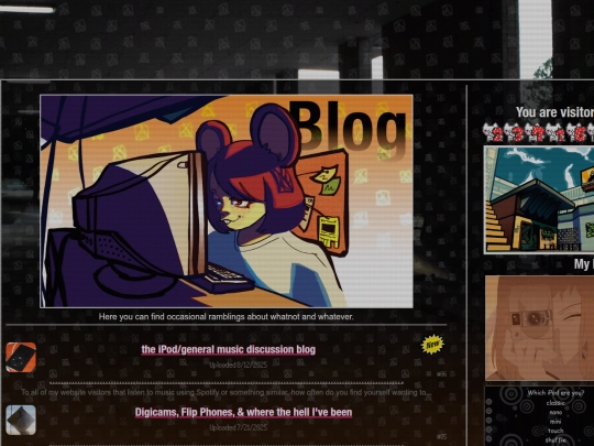 blog screenshot