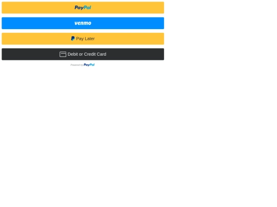 Paypal screenshot