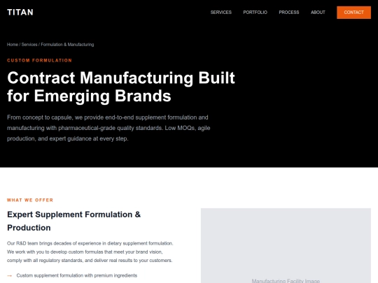formulation screenshot