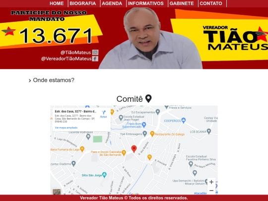 projeto - gabinete screenshot