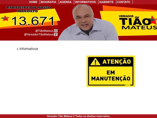 projeto - informativos screenshot
