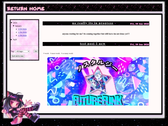 blog screenshot