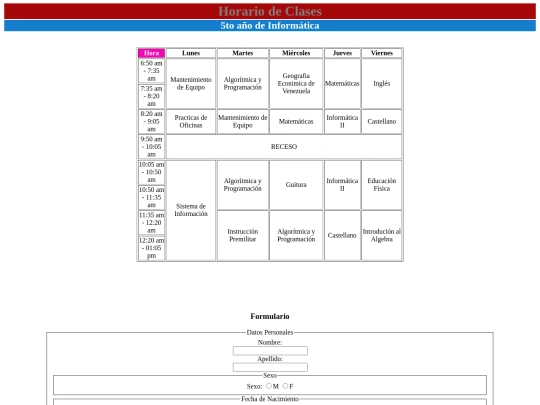 index screenshot