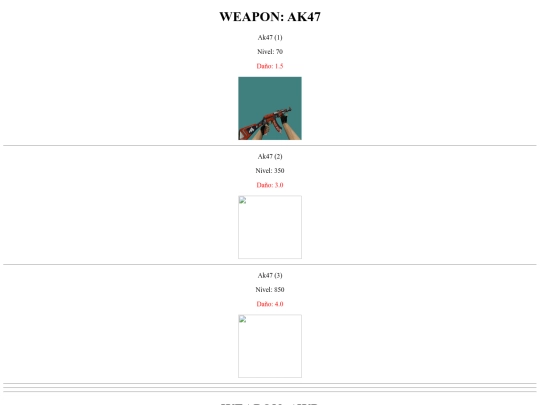 weapons screenshot