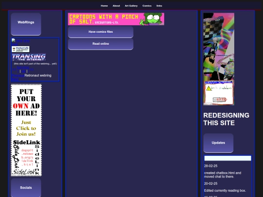 Comics screenshot