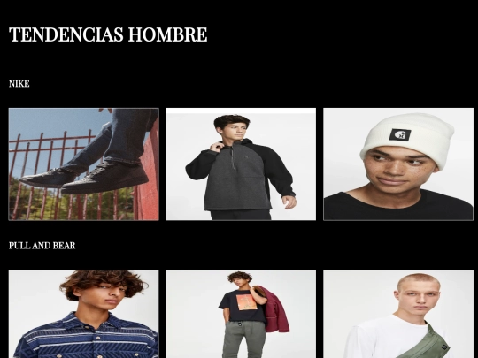 tendenciashombre screenshot