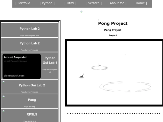 python/pong screenshot