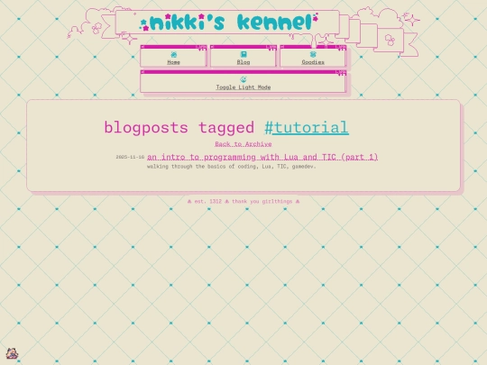 blog/tags/tutorial screenshot