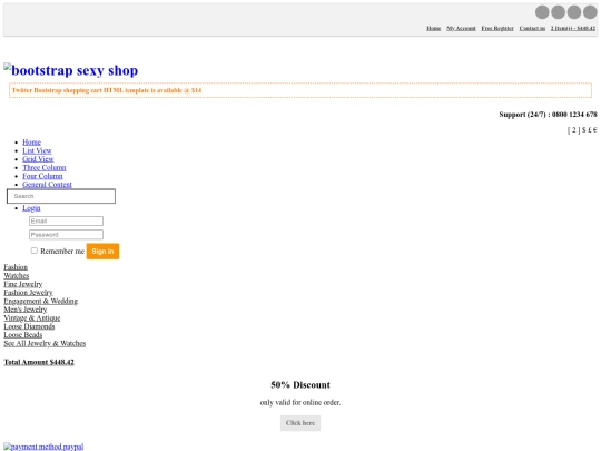 shop-cart/compair screenshot