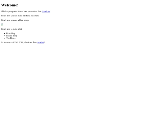 index screenshot