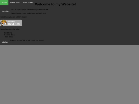 ActionPlan screenshot