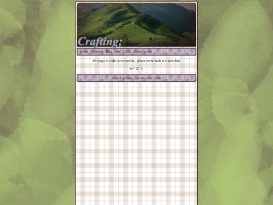 crafts screenshot