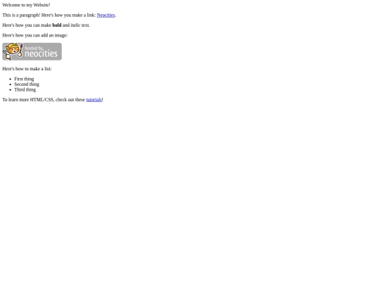 index screenshot