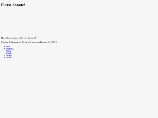 donate screenshot