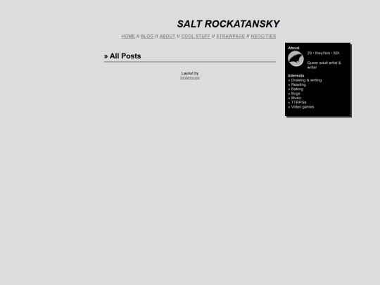 Test/posts screenshot