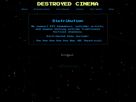 distribution screenshot