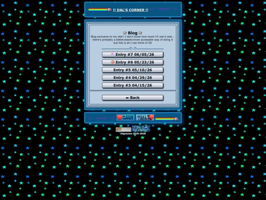 blog screenshot