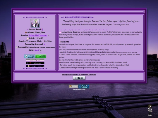 my-projects/lives/characters/lester screenshot