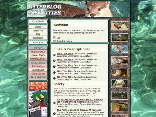 activism screenshot