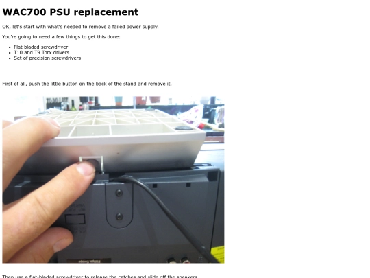 teardown screenshot