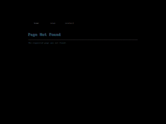 not_found screenshot