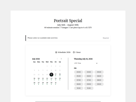 specials screenshot