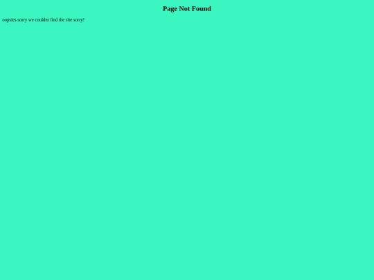 not_found screenshot
