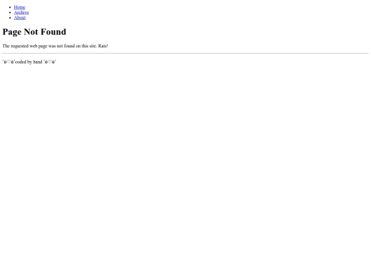 not_found screenshot