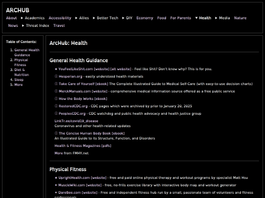 health screenshot