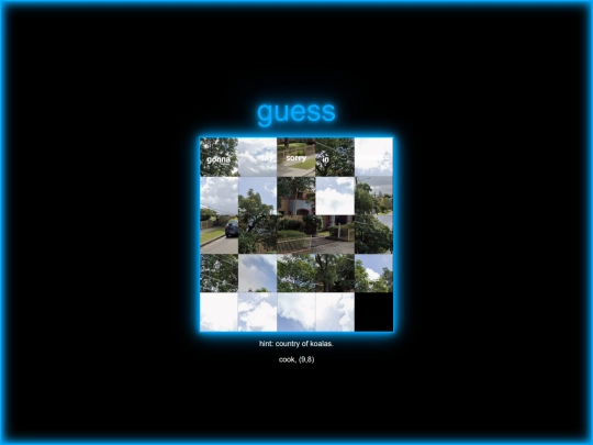 guess screenshot
